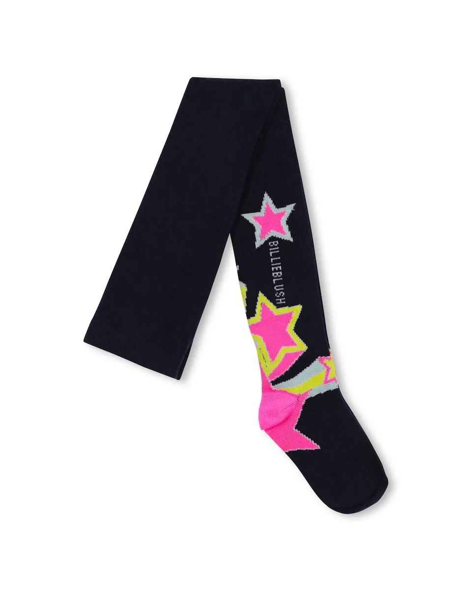 Детские колготки с фантазийным узором Billieblush, темно-синий
Детские колготки с фантазийным узором Billieblush, темно-синий