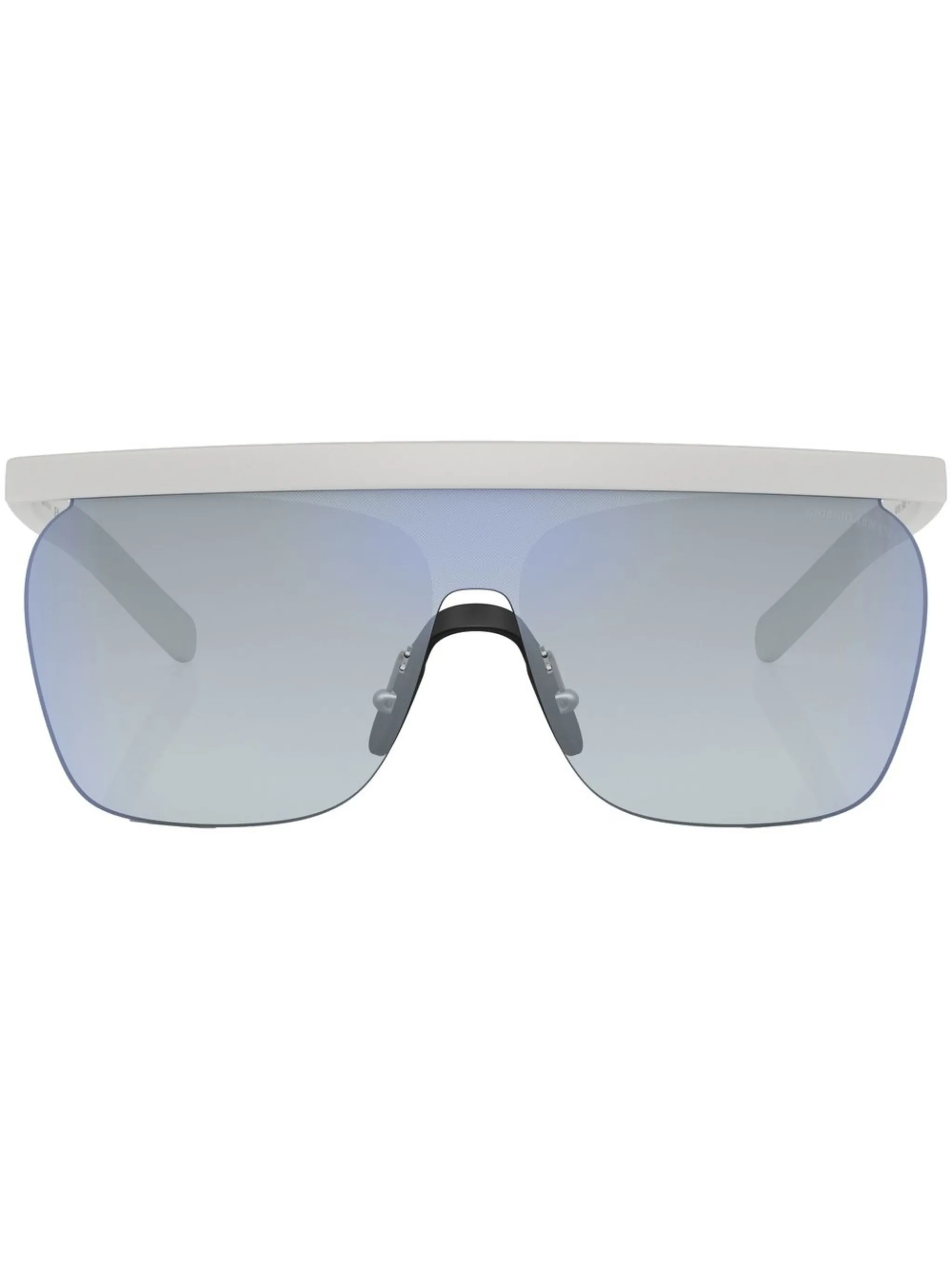 Солнцезащитные очки-маска с логотипом Giorgio Armani, белый
Солнцезащитные очки-маска с логотипом Giorgio Armani, белый