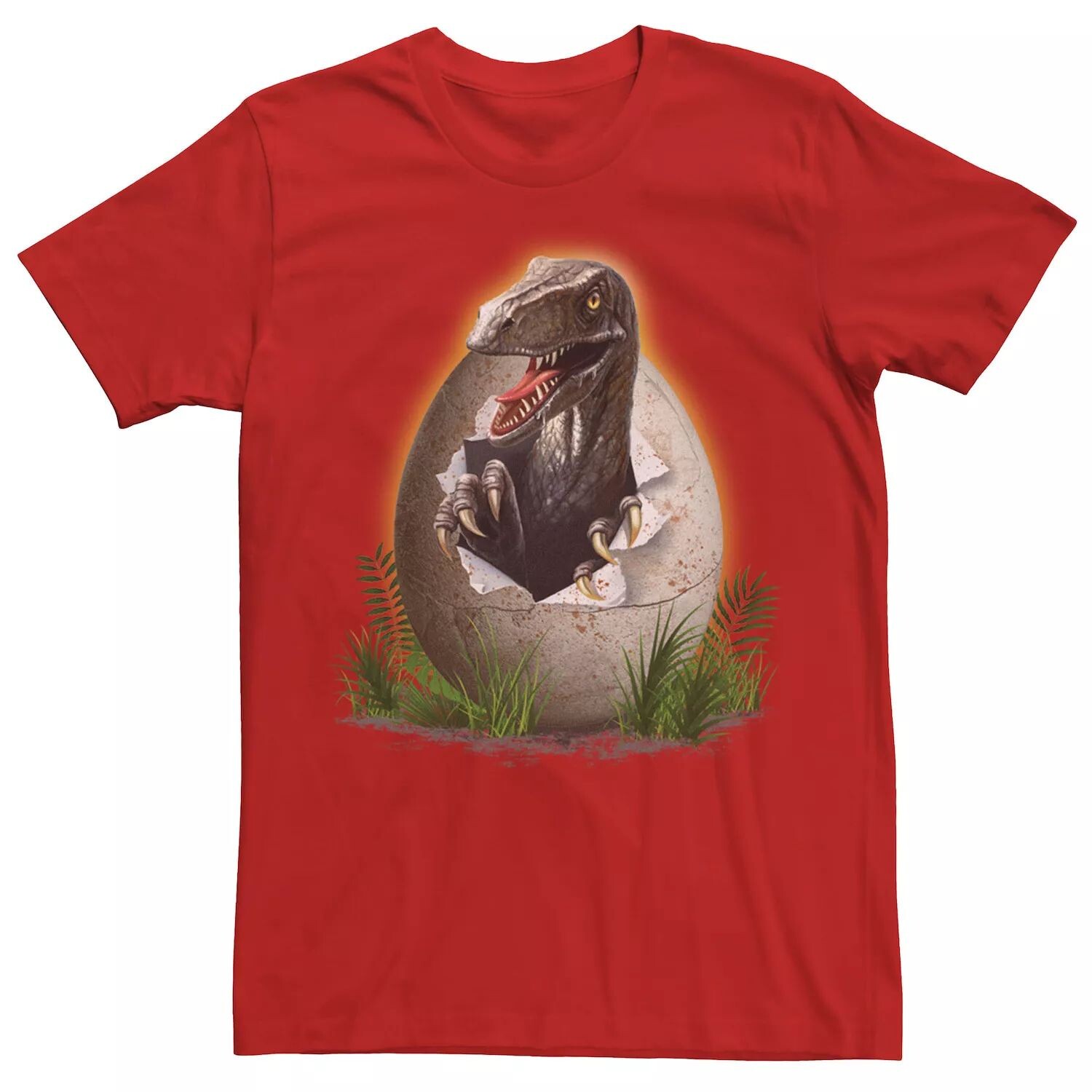 Мужская футболка с рисунком «Парк Юрского периода Raptor Breaking The Egg» Jurassic World, красный
Мужская футболка с рисунком «Парк Юрского периода Raptor Breaking The Egg» Jurassic World, красный
