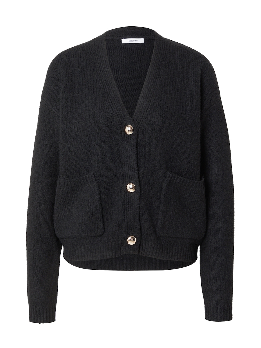 Вязаный кардиган ABOUT YOU Thea, черный
Вязаный кардиган ABOUT YOU Thea, черный