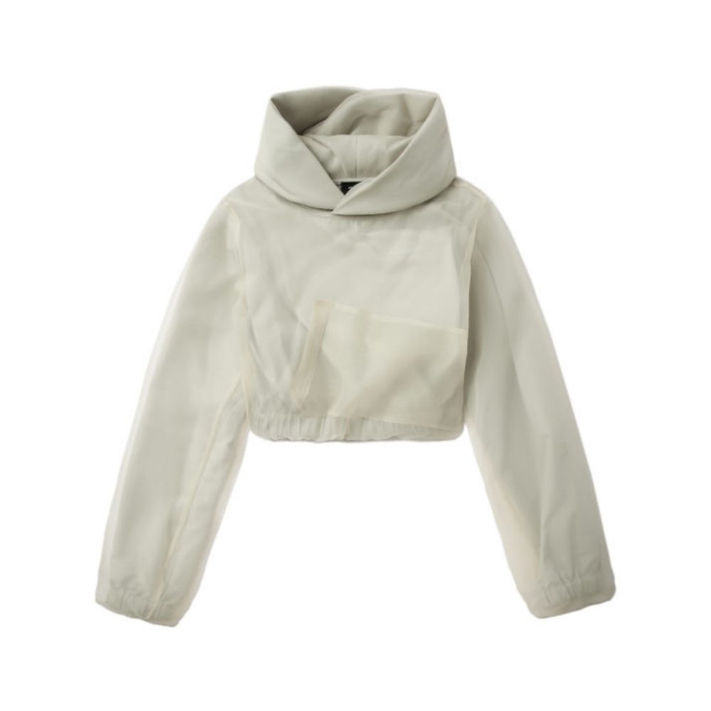 Кроп худи WE11DONE, коричневый серый
Кроп худи WE11DONE, коричневый серый