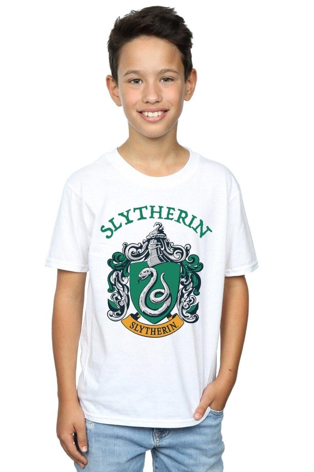 Футболка с гербом Слизерина Harry Potter, белый
Футболка с гербом Слизерина Harry Potter, белый