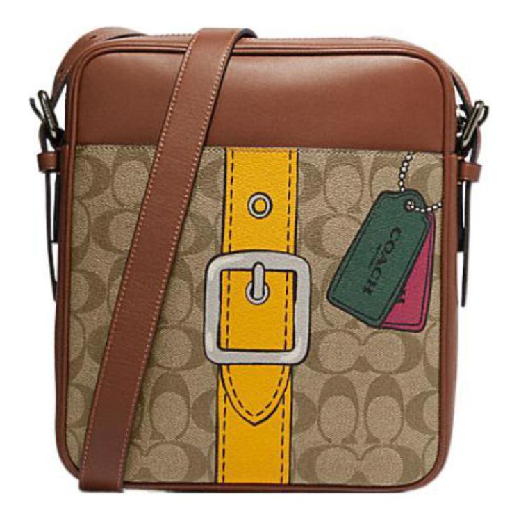 Кожаная наплечная сумка через плечо Hudson из коровьей кожи, коричневый цвет, мужская, COACH
Кожаная наплечная сумка через плечо Hudson из коровьей кожи, коричневый цвет, мужская, COACH