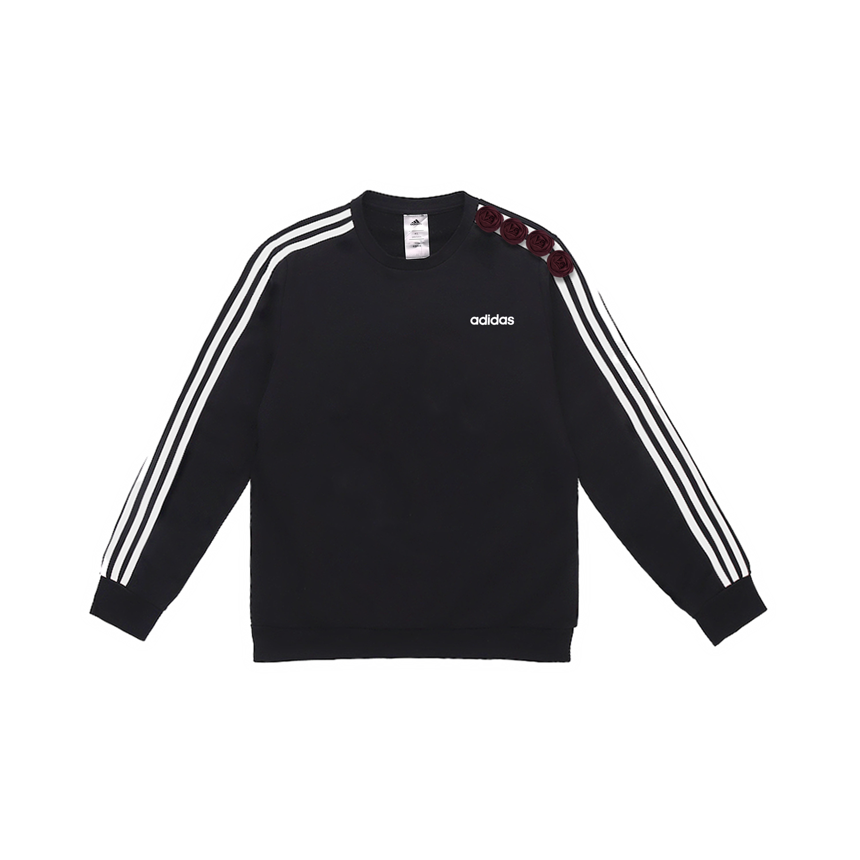 Свитшот мужской с 3 полосками Adidas, черный
Свитшот мужской с 3 полосками Adidas, черный