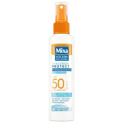 Солнцезащитный спрей Mixa Hyaluron Protect 24-часовое увлажнение SPF 50 150 мл Markenlos
Солнцезащитный спрей Mixa Hyaluron Protect 24-часовое увлажнение SPF 50 150 мл Markenlos