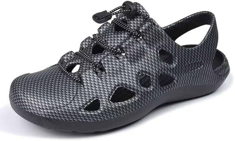 Мужские легкие спортивные сандалии с закрытым носком для лета, прогулок на пляже и на улице Zonkacen, черный
Мужские легкие спортивные сандалии с закрытым носком для лета, прогулок на пляже и на улице Zonkacen, черный