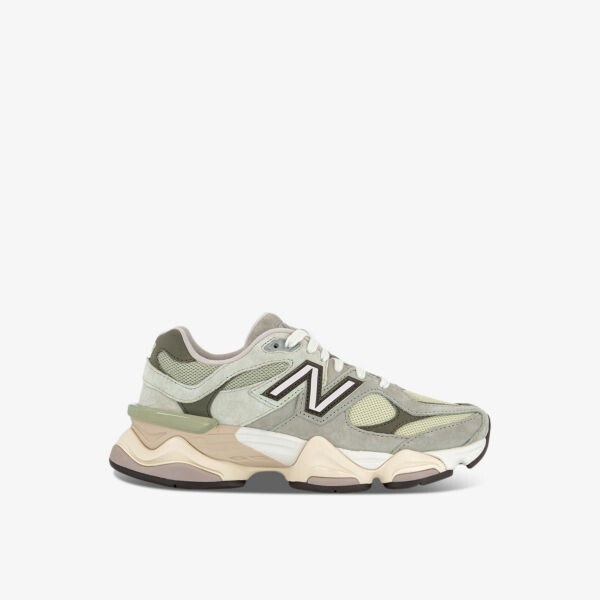 9060 кроссовки из кожи и сетки с фирменной нашивкой New Balance, зеленый
9060 кроссовки из кожи и сетки с фирменной нашивкой New Balance, зеленый