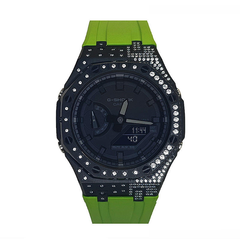 CASIO Часы Men Liquid Crystal/Analog Dual Display Series Black Watch, Black Star Diamond Grass Green
CASIO Часы Men Liquid Crystal/Analog Dual Display Series Black Watch, Black Star Diamond Grass Green