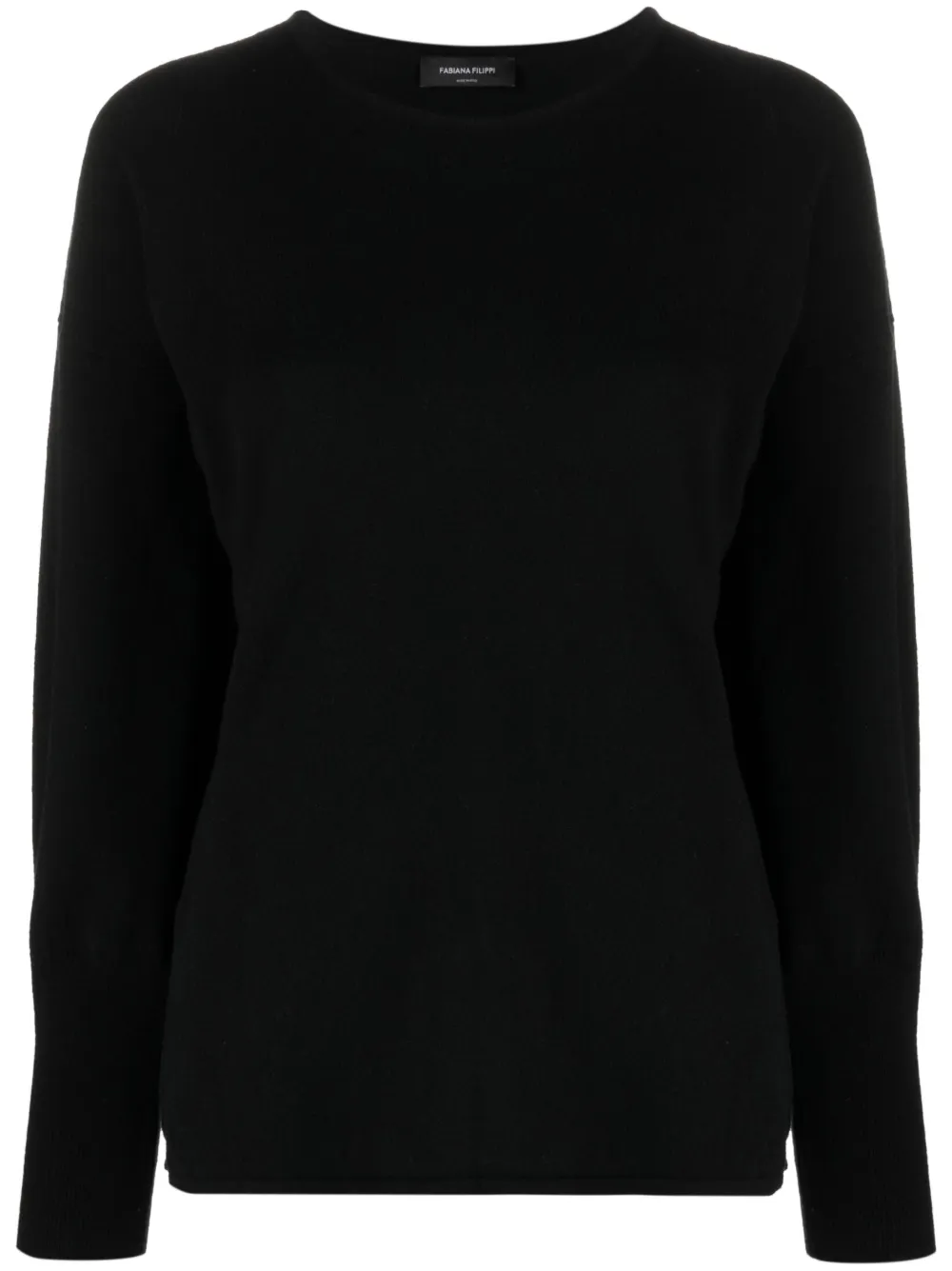 Свитер с узкими манжетами Fabiana Filippi, черный
Свитер с узкими манжетами Fabiana Filippi, черный