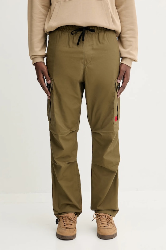 Хлопковые брюки Hugo, зеленый
Хлопковые брюки Hugo, зеленый