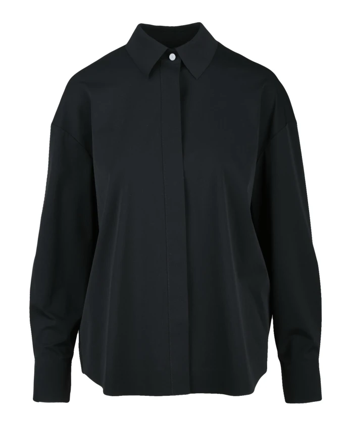 Городская повседневная рубашка Max Mara, черный
Городская повседневная рубашка Max Mara, черный