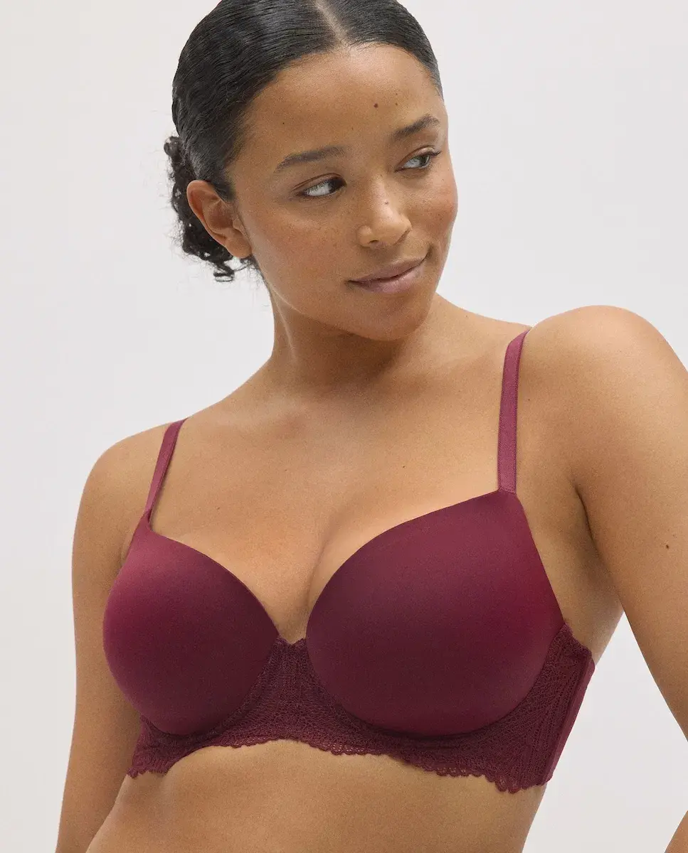 Бюстгальтер с косточками, с кружевной подкладкой, чашки B и C Ysabel Mora, красный
Бюстгальтер с косточками, с кружевной подкладкой, чашки B и C Ysabel Mora, красный