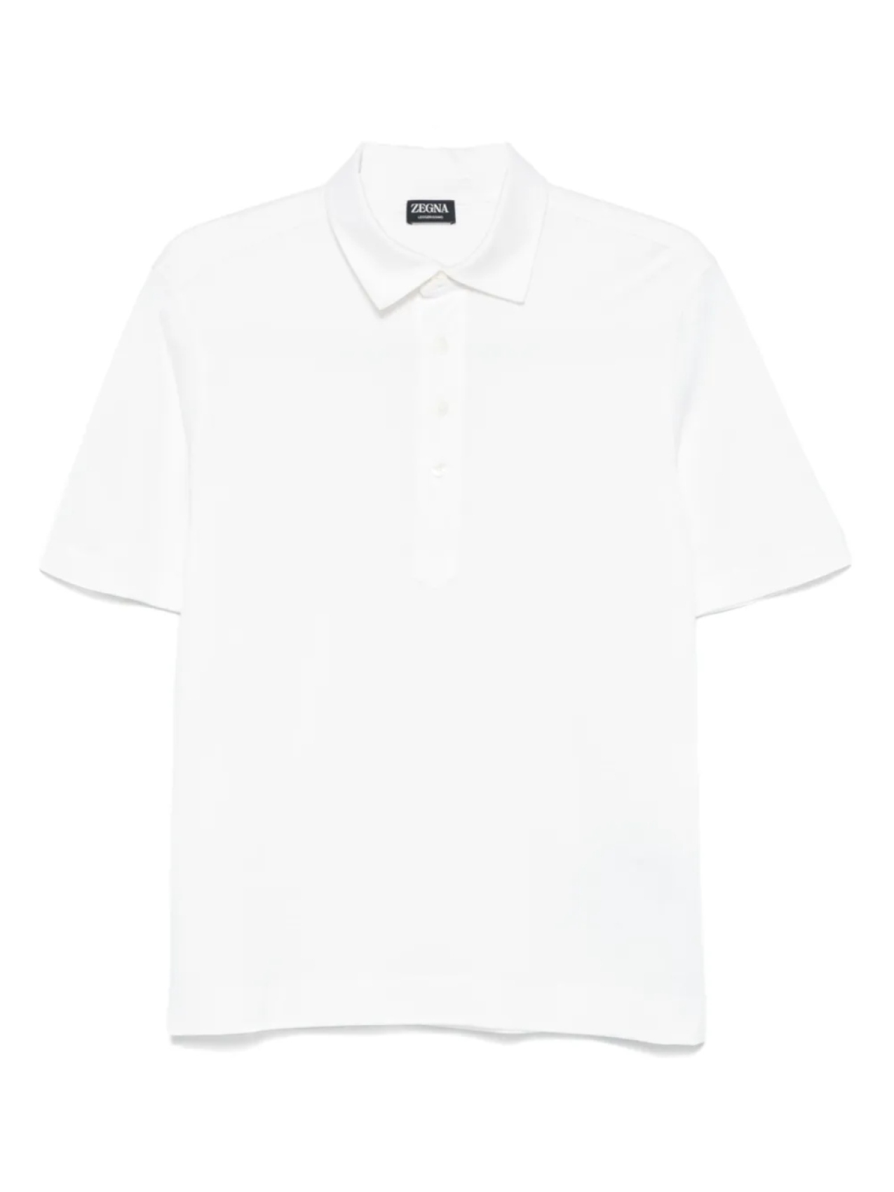 Рубашка поло с короткими рукавами Zegna, белый
Рубашка поло с короткими рукавами Zegna, белый