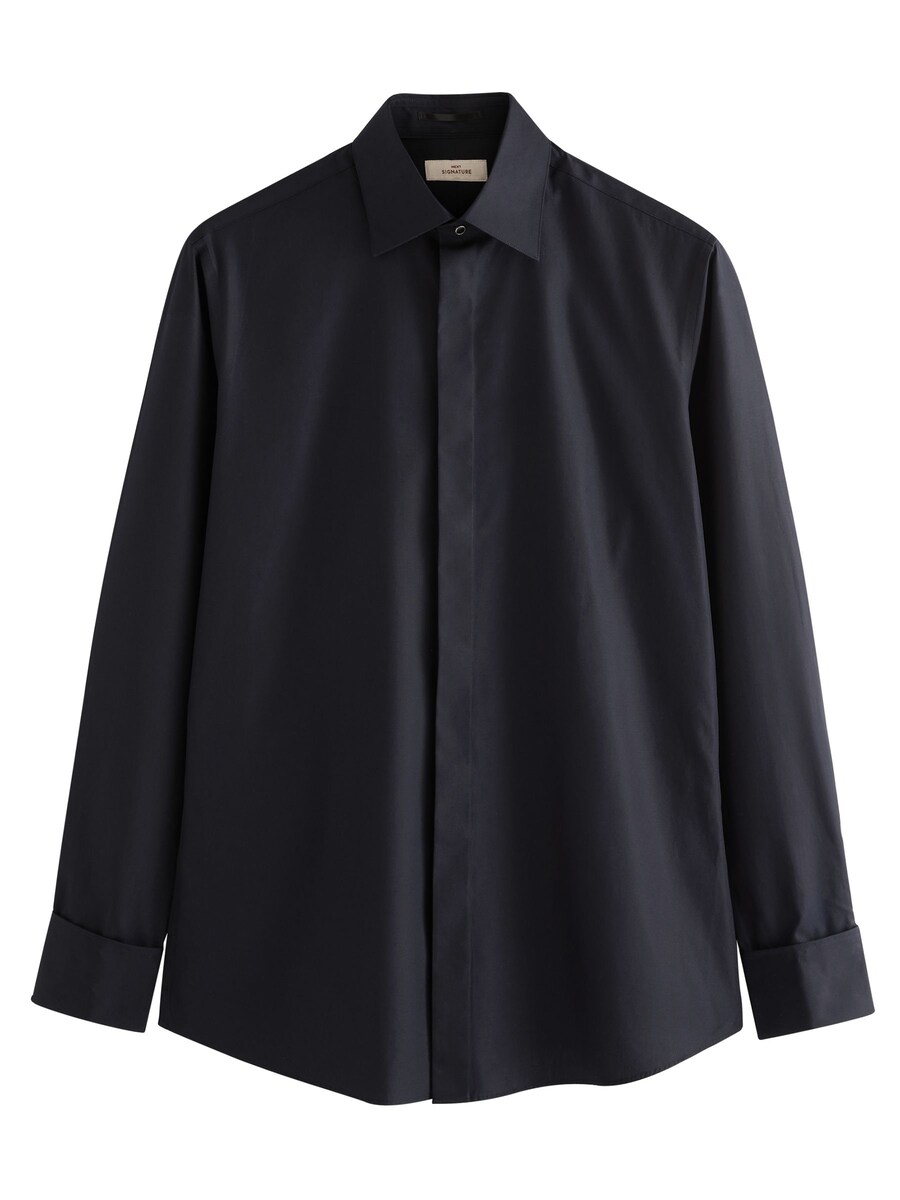 Рубашка обычного кроя на пуговицах Next, темно-синий
Рубашка обычного кроя на пуговицах Next, темно-синий