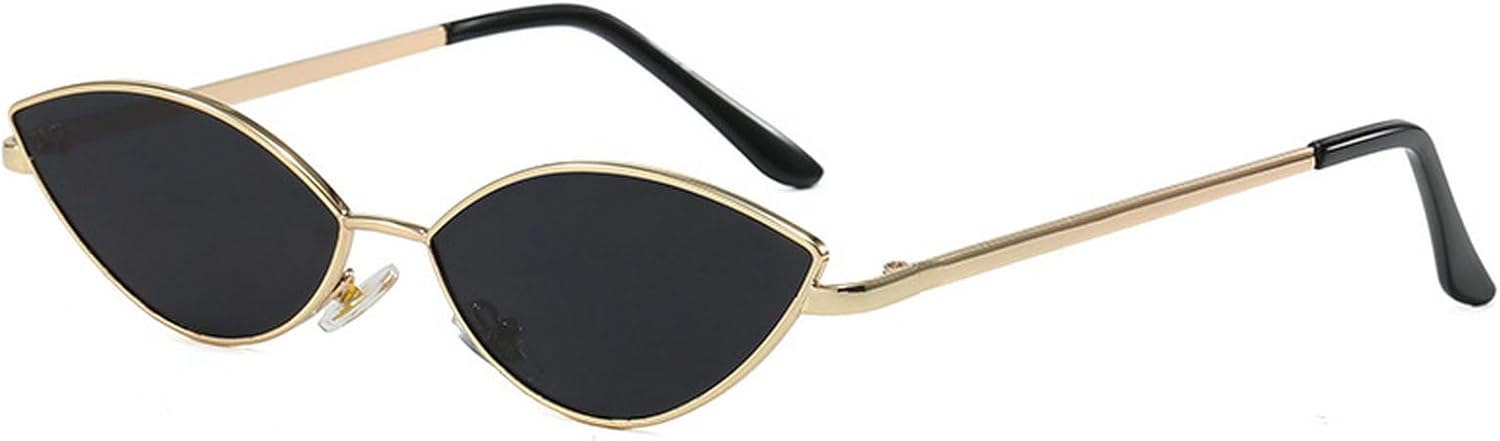 Сексуальные солнцезащитные очки «кошачий глаз» для женщин, 2025 год, роскошные винтажные солнцезащитные очки в маленькой металлической оправе для женщин, ретро-очки mincl, C1
Сексуальные солнцезащитные очки «кошачий глаз» для женщин, 2025 год, роскошные винтажные солнцезащитные очки в маленькой металлической оправе для женщин, ретро-очки mincl, C1