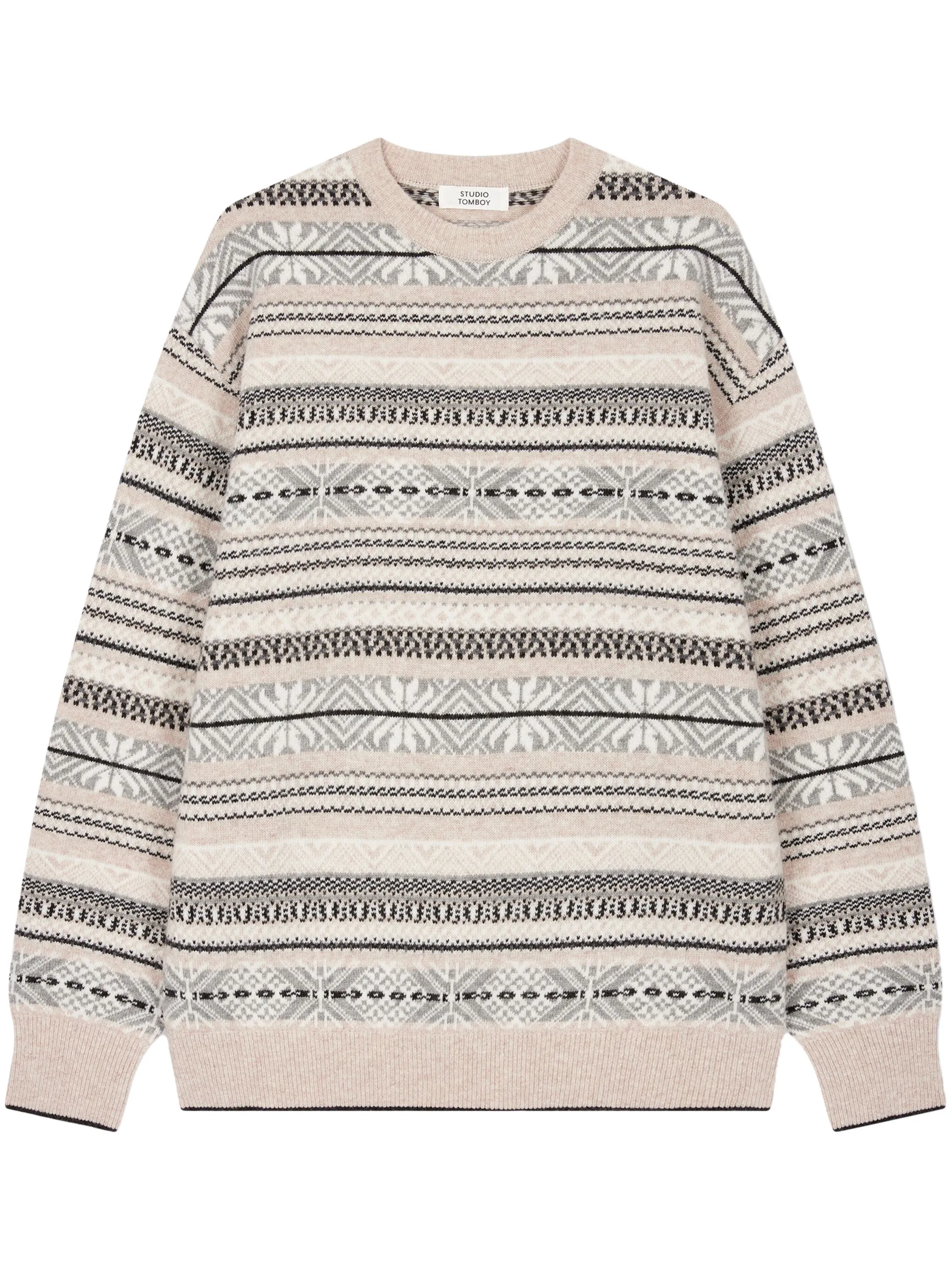 Свитер с узором Tomboy, бежевый
Свитер с узором Tomboy, бежевый