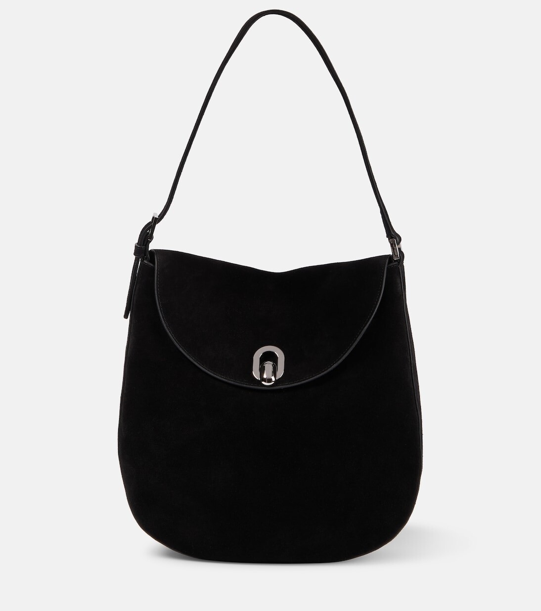 Большая замшевая сумка через плечо tondo Savette, черный
Большая замшевая сумка через плечо tondo Savette, черный