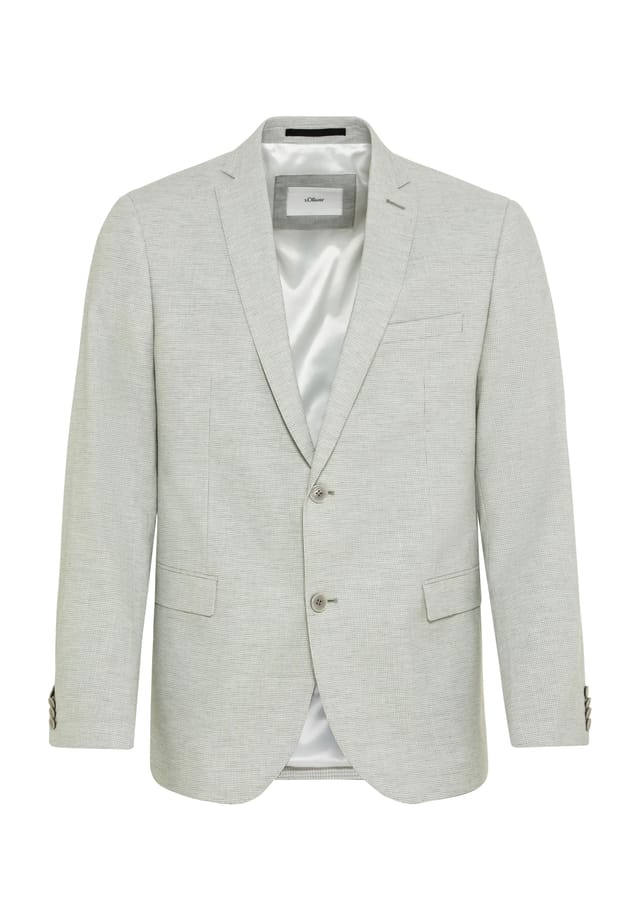 Приталенный пиджак из льняной ткани S.Oliver Black Label, зеленый
Приталенный пиджак из льняной ткани S.Oliver Black Label, зеленый