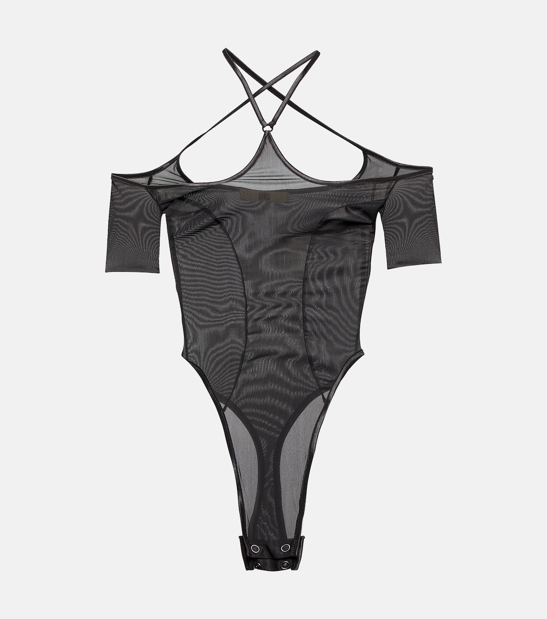 Сетчатый боди с халтернеем KNWLS, Dark Grey
Сетчатый боди с халтернеем KNWLS, Dark Grey