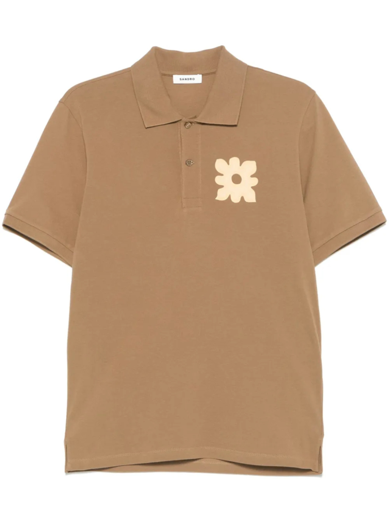 Рубашка поло с нашивкой SANDRO, коричневый
Рубашка поло с нашивкой SANDRO, коричневый