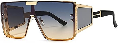 Солнцезащитные очки большого размера 2026 года в стиле ретро для мужчин и женщин, модные, с одной линзой, защита от УФ-излучения UV400, винтажные очки MTZJH, C5blue-tea
Солнцезащитные очки большого размера 2026 года в стиле ретро для мужчин и женщин, модные, с одной линзой, защита от УФ-излучения UV400, винтажные очки MTZJH, C5blue-tea