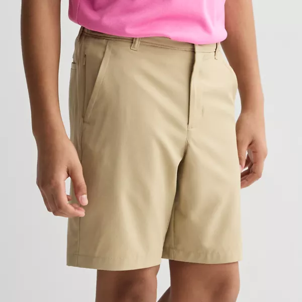 Шорты для гольфа 7,5 дюймов для мальчиков 8-20 лет, обычные и широкие Tek Gear, цвет australian wood 
Шорты для гольфа 7,5 дюймов для мальчиков 8-20 лет, обычные и широкие Tek Gear, цвет australian wood