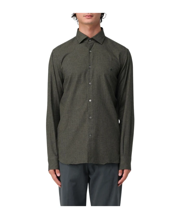 Рубашка в повседневном стиле с узором Brooksfield, зеленый
Рубашка в повседневном стиле с узором Brooksfield, зеленый