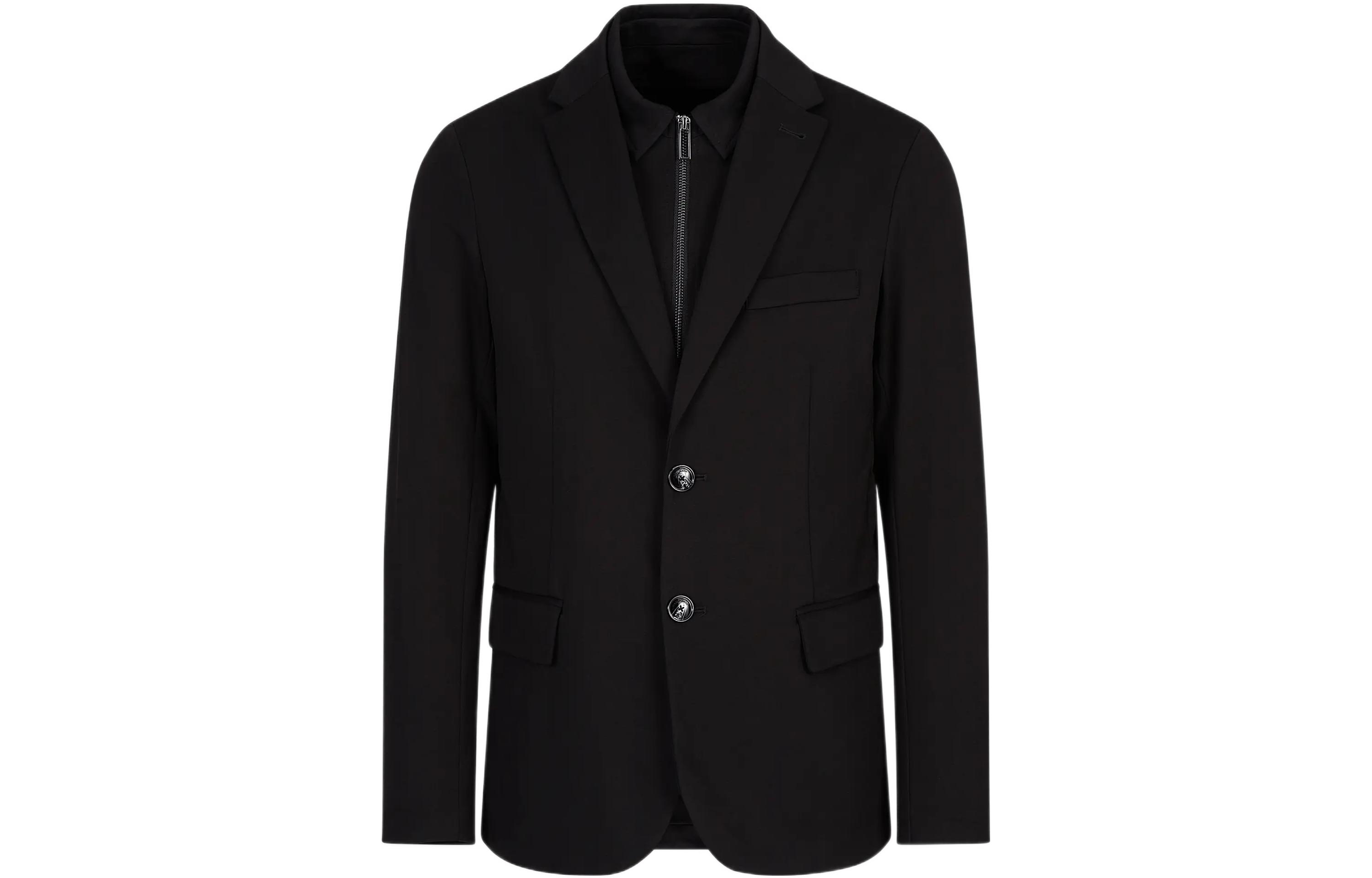 EMPORIO ARMANI Мужской черный пиджак Business Suit Coat
EMPORIO ARMANI Мужской черный пиджак Business Suit Coat