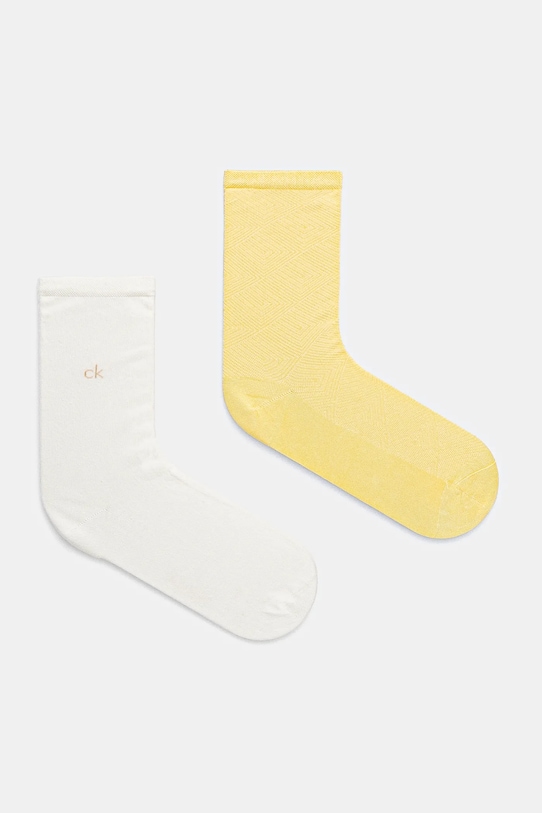 Носки 2 пары Calvin Klein, желтый
Носки 2 пары Calvin Klein, желтый