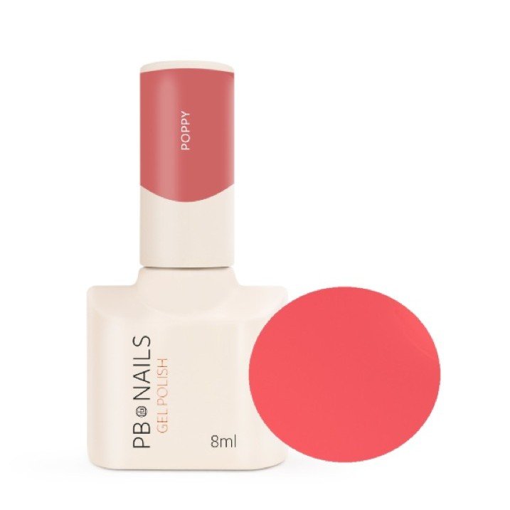 PB NAILS Hybrid Varnish - POPPY - 8 мл
PB NAILS Hybrid Varnish - POPPY - 8 мл