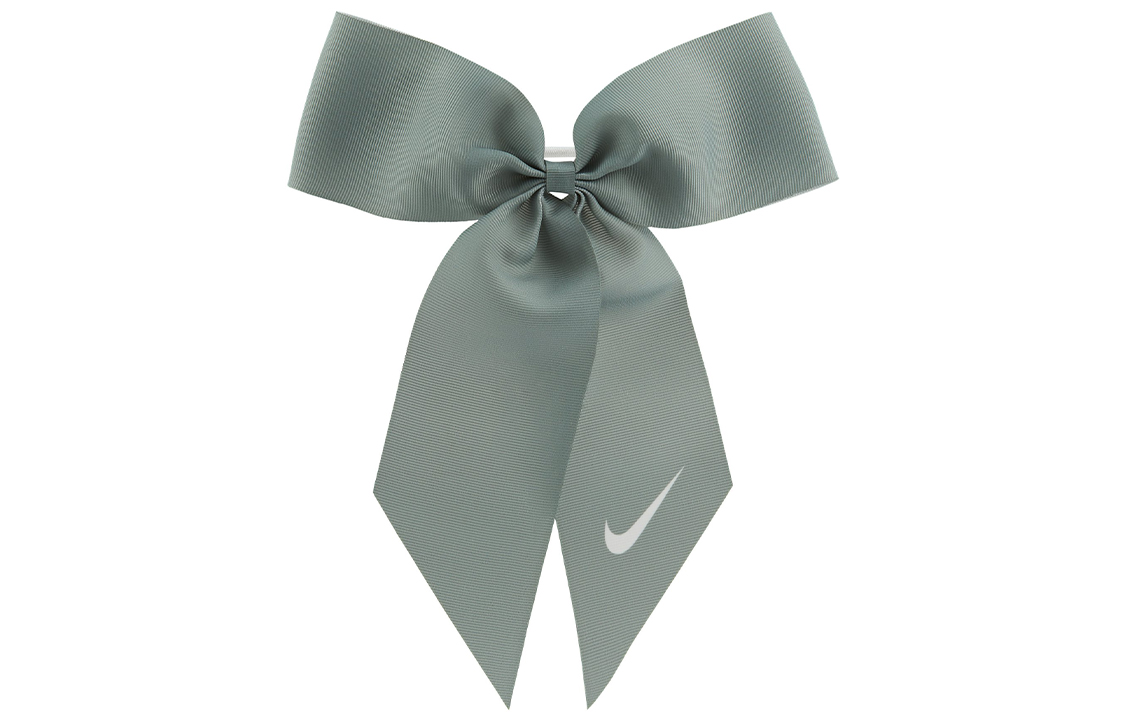 Nike Резинка для волос из полиэстера женская серо-зеленая
Nike Резинка для волос из полиэстера женская серо-зеленая
