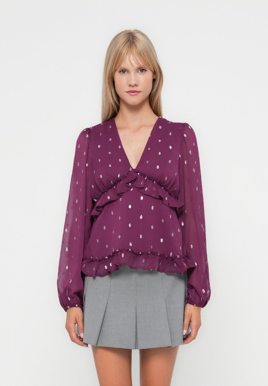 Блуза VILA VITOMMI V NECK, Dark Purple/Purple
Блуза VILA VITOMMI V NECK, Dark Purple/Purple