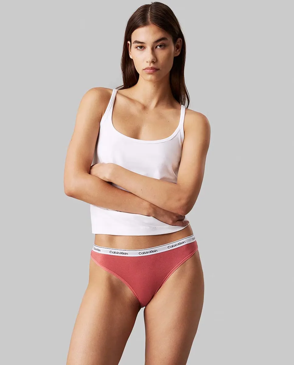 Классические трусики с современным логотипом Calvin Klein, розовый
Классические трусики с современным логотипом Calvin Klein, розовый