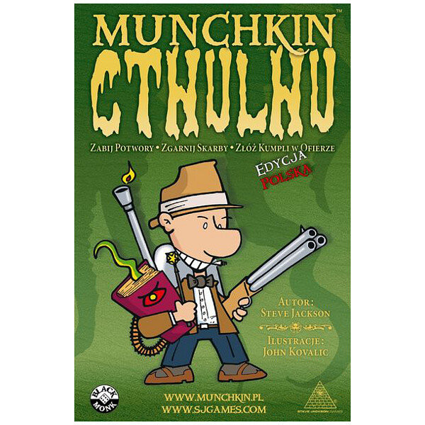 Манчкин: Ктулху, карточная игра, дополнение (польское издание) Munchkin
Манчкин: Ктулху, карточная игра, дополнение (польское издание) Munchkin