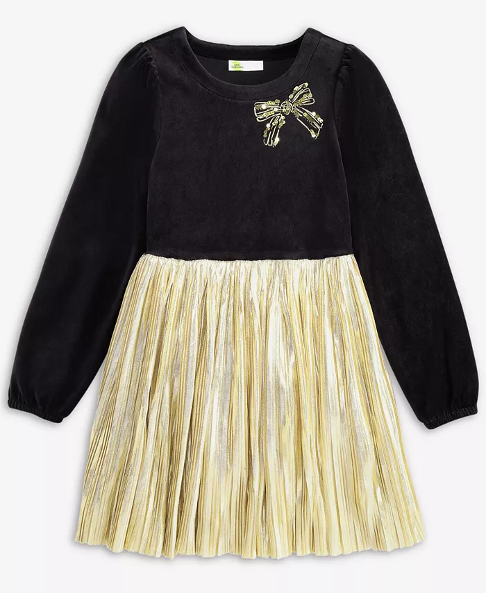 Детское платье с бантом и металлической юбкой для девочек 5-20 Epic Threads, мультиколор
Детское платье с бантом и металлической юбкой для девочек 5-20 Epic Threads, мультиколор