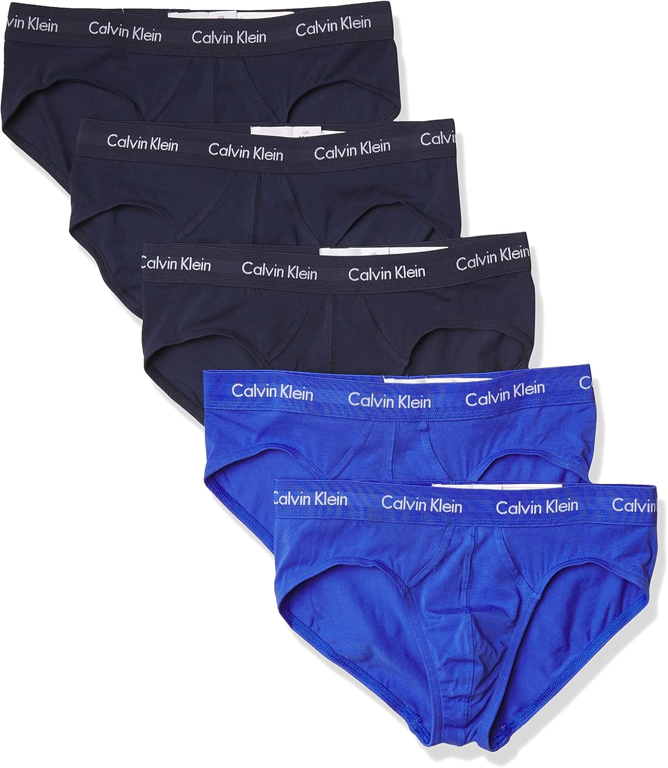 Мужские трусы-слипы Calvin Klein из хлопка и стретча, комплект из 5 пар, 3 Blue Shadow, 2 Cobalt
Мужские трусы-слипы Calvin Klein из хлопка и стретча, комплект из 5 пар, 3 Blue Shadow, 2 Cobalt
