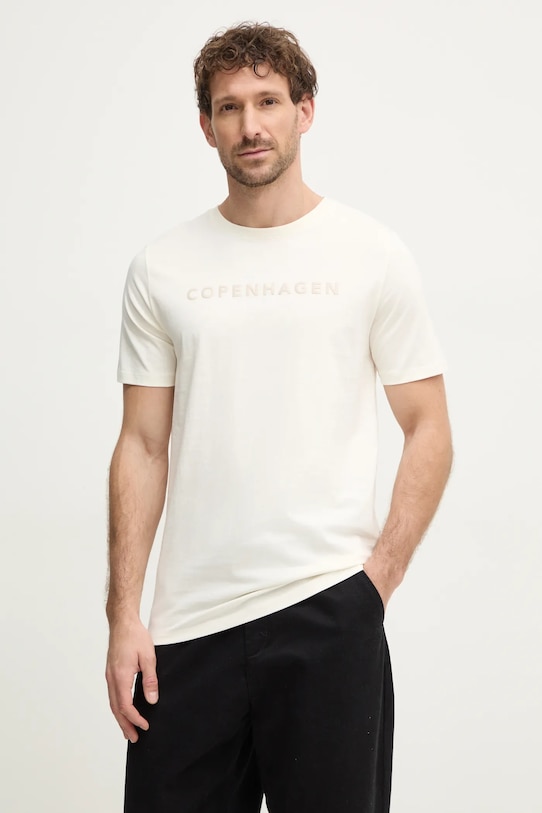 Хлопковая футболка Lindbergh, бежевый
Хлопковая футболка Lindbergh, бежевый