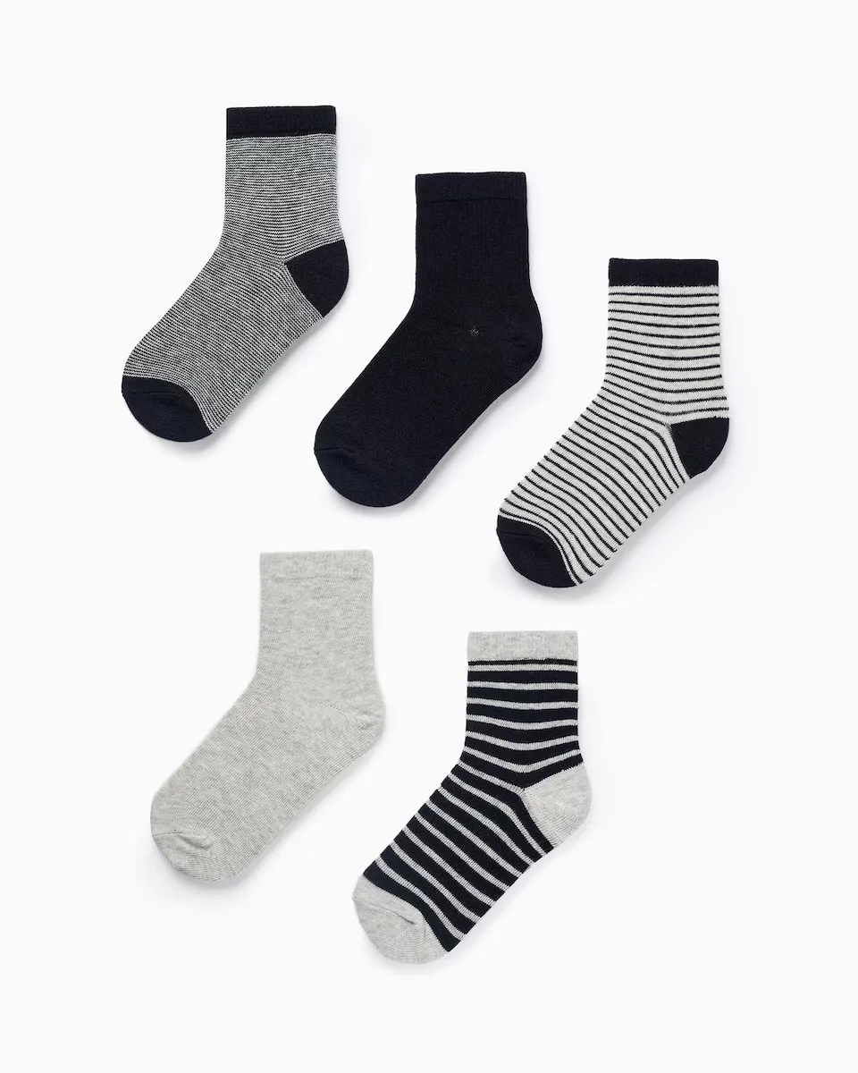 Набор из 5 пар коротких носков для мальчика Zippy, мультиколор
Набор из 5 пар коротких носков для мальчика Zippy, мультиколор