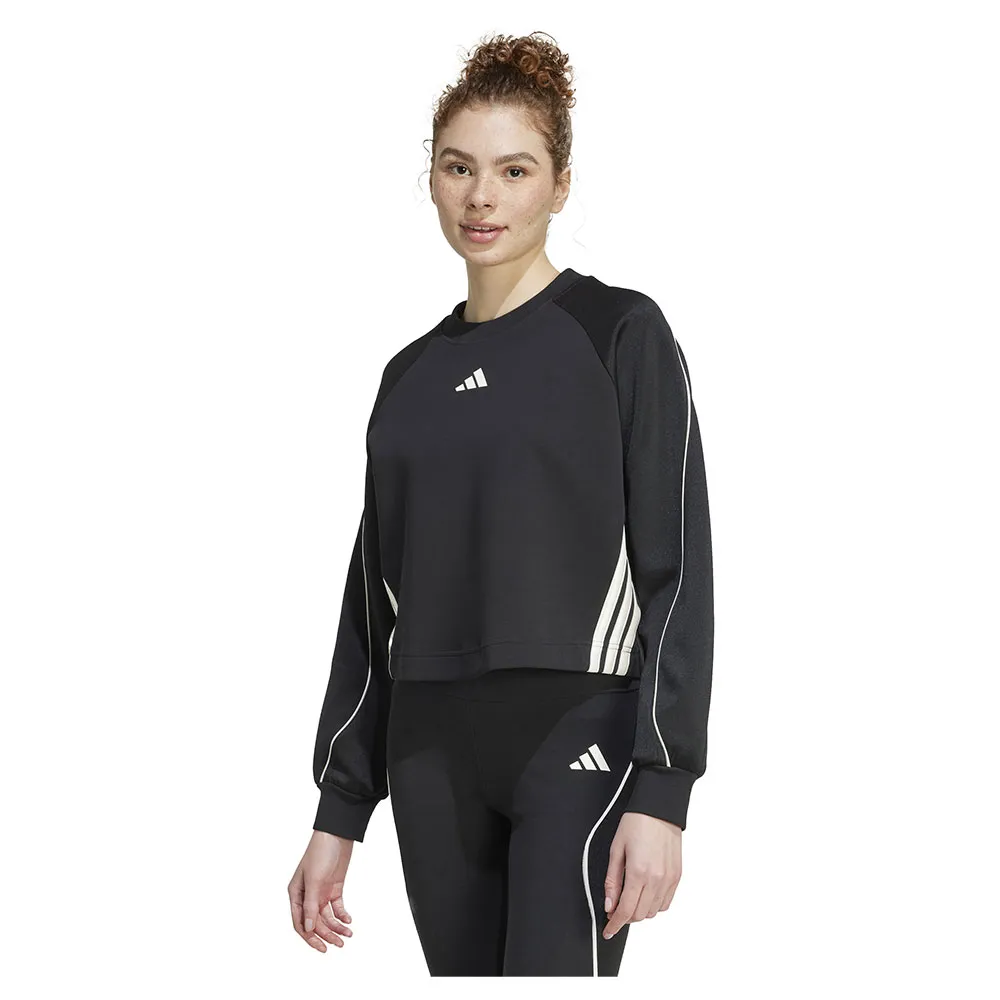 Толстовка adidas Stadium 3 Stripes Crewneck, черный
Толстовка adidas Stadium 3 Stripes Crewneck, черный