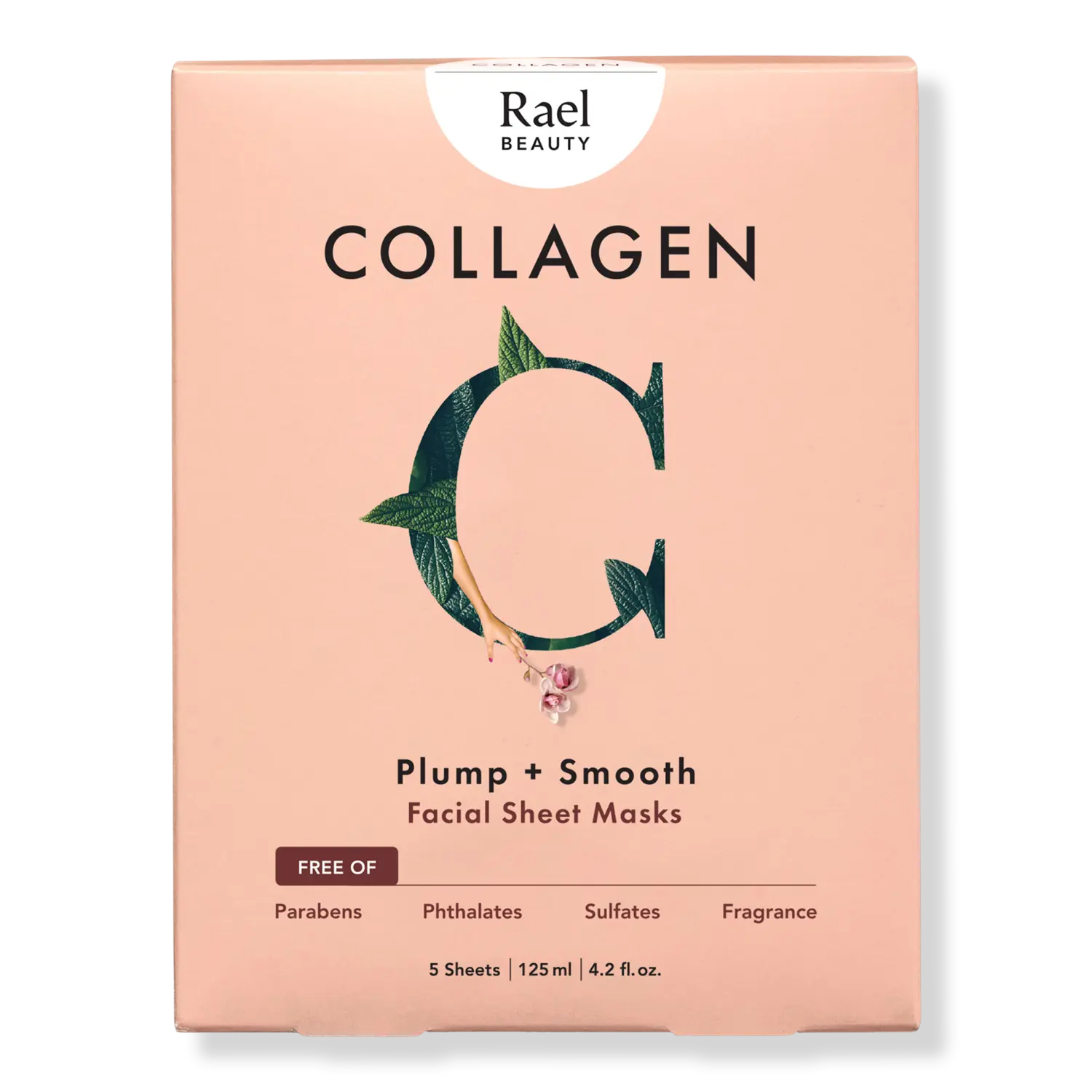 Коллагеновая тканевая маска для лица Rael
Коллагеновая тканевая маска для лица Rael