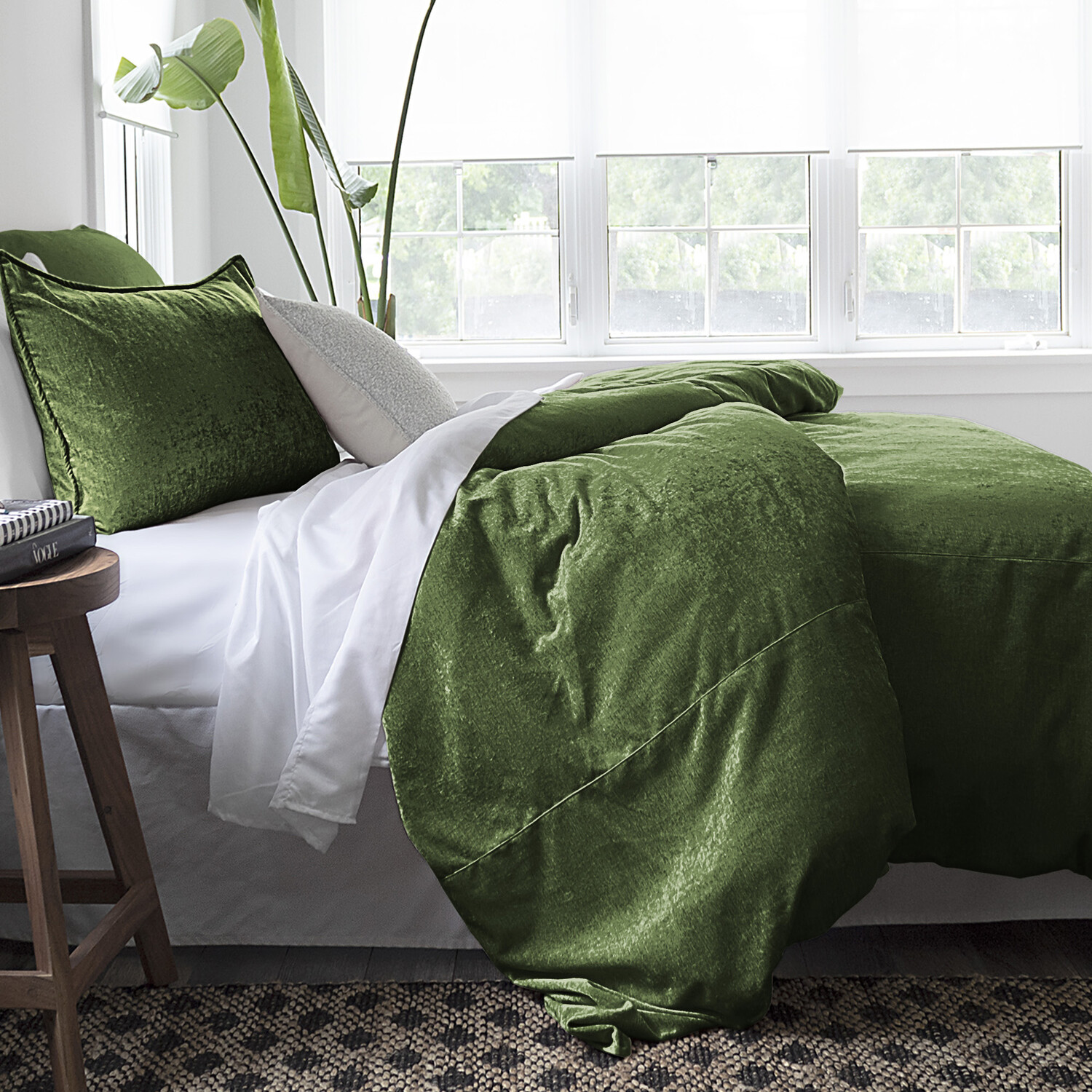 Комплект постельного белья Juno Velvet Caper 6ix Tailors Fine Linens, белый / зеленый
Комплект постельного белья Juno Velvet Caper 6ix Tailors Fine Linens, белый / зеленый