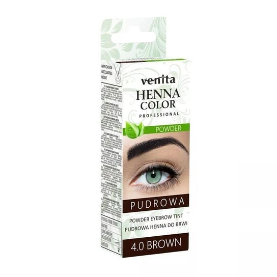 Порошковая хна для бровей, 4.0 Коричневый, 4г Venita, Henna Color Powder
Порошковая хна для бровей, 4.0 Коричневый, 4г Venita, Henna Color Powder