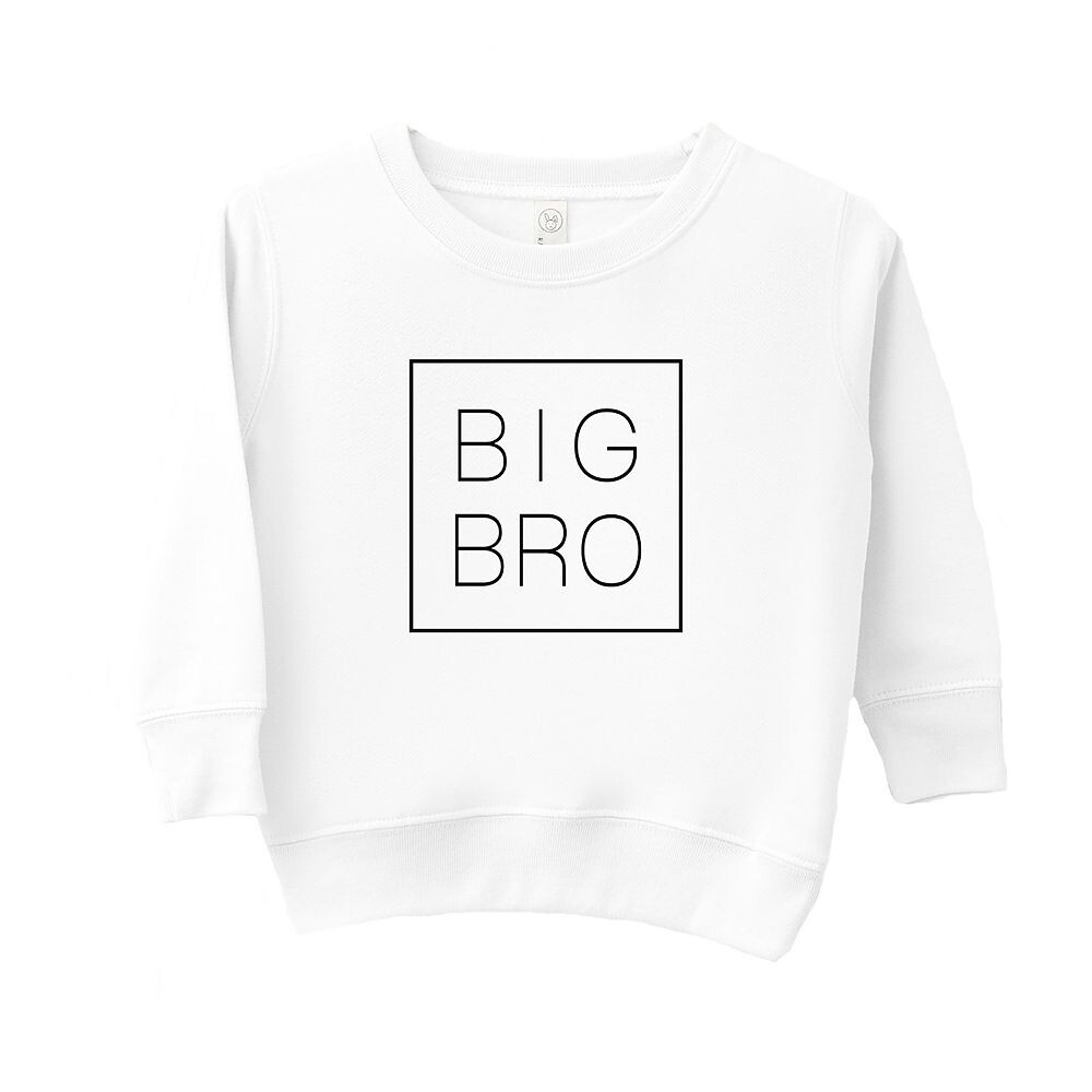 Толстовка с квадратным рисунком Big Bro для малышей The Juniper Shop, белый
Толстовка с квадратным рисунком Big Bro для малышей The Juniper Shop, белый