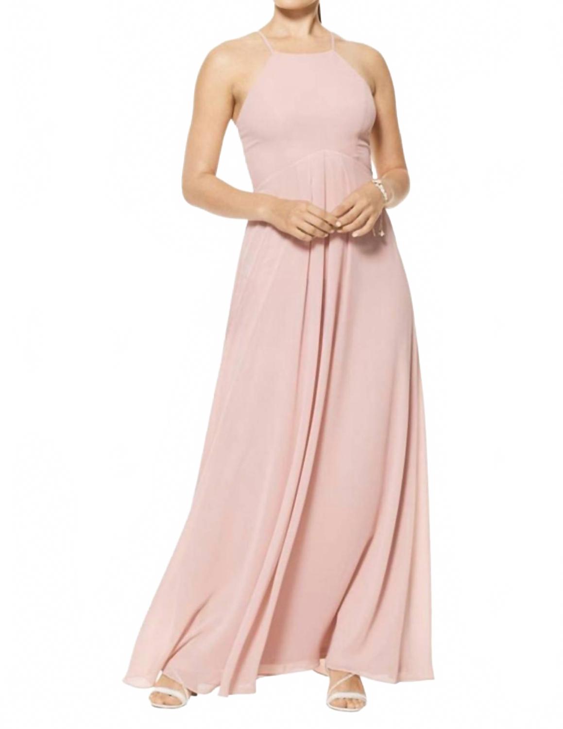 Платье с завышенной талией из шифона на тонких бретелях в цвете морозная роза Bill Levkoff, розовый
Платье с завышенной талией из шифона на тонких бретелях в цвете морозная роза Bill Levkoff, розовый