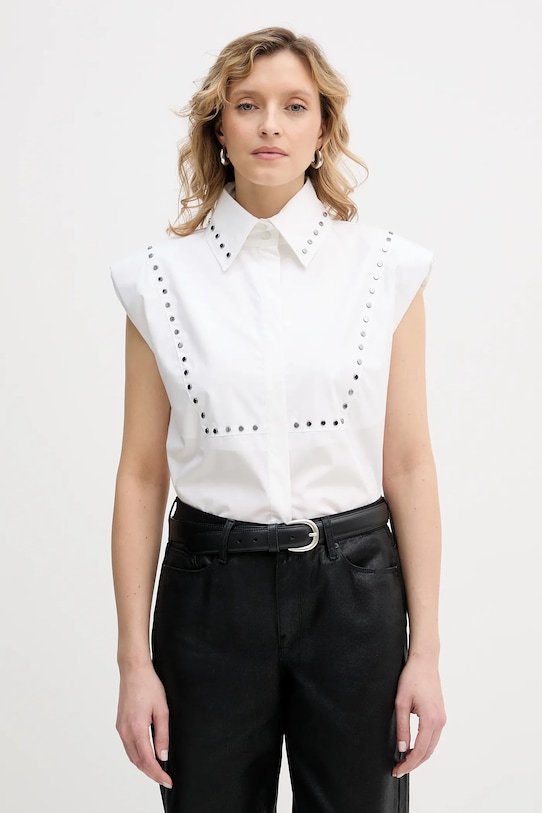 Хлопковая рубашка Karl Lagerfeld, белый
Хлопковая рубашка Karl Lagerfeld, белый