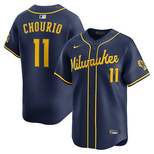 Мужская бейсболка Jackson Chourio Milwaukee Brewers Alternate 2 Limited Nike
Мужская бейсболка Jackson Chourio Milwaukee Brewers Alternate 2 Limited Nike