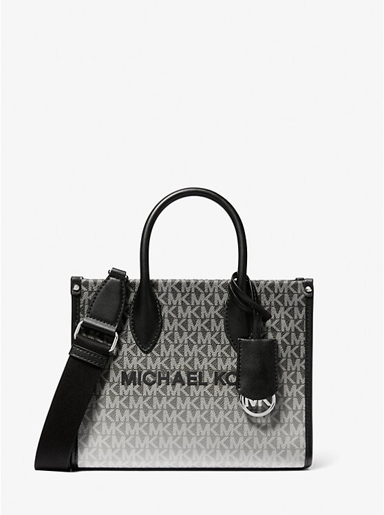 Маленькая сумка через плечо Mirella с фирменным логотипом и эффектом омбре Michael Kors, черный
Маленькая сумка через плечо Mirella с фирменным логотипом и эффектом омбре Michael Kors, черный