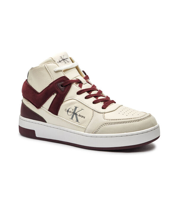 Кроссовки мужские Calvin Klein Jeans высокие на шнуровке, белый
Кроссовки мужские Calvin Klein Jeans высокие на шнуровке, белый