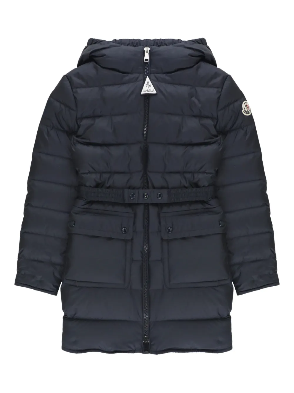 Пуховик с капюшоном Moncler Enfant, черный
Пуховик с капюшоном Moncler Enfant, черный
