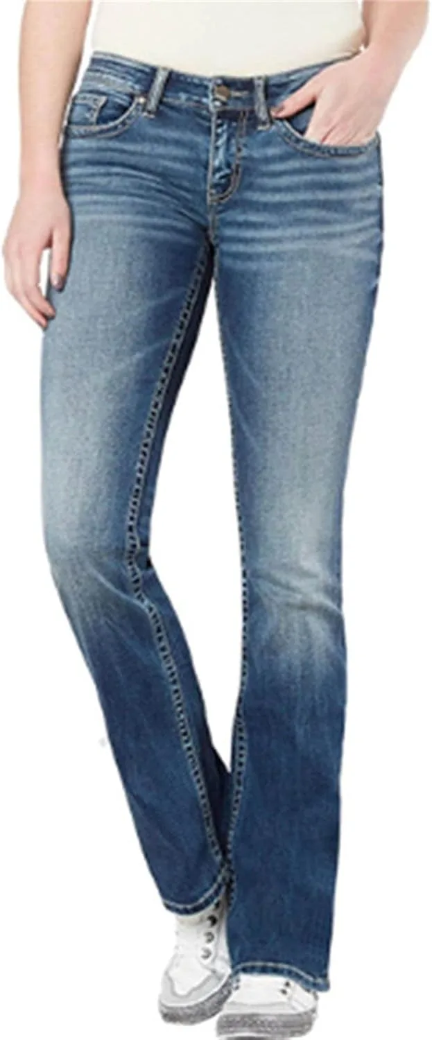Женские джинсы Mid Rise Boot Cut Maiyifu-GJ
Женские джинсы Mid Rise Boot Cut Maiyifu-GJ